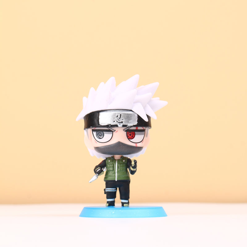 Boneco Anime Naruto Sasuke Kakashi Itachi + Frete grátis